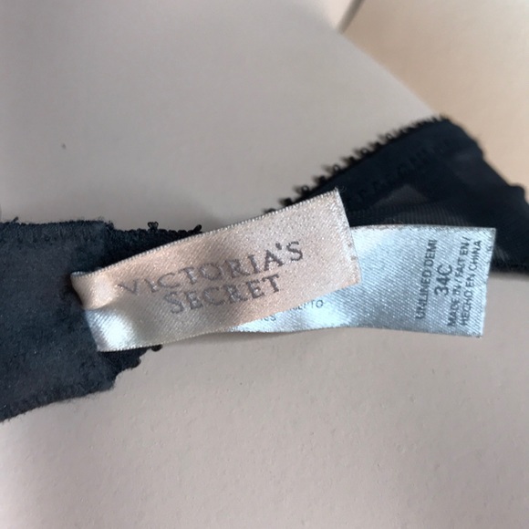 COPY - Sexy Victoria Secret Bra 34C Garter Set S/M - Picture 7 of 8
